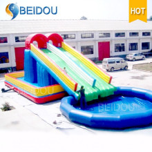 Hot Venda durável gigante inflável piscina arco-íris de água do adulto